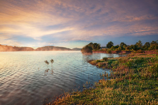 Alba sul Lago di Bilancino